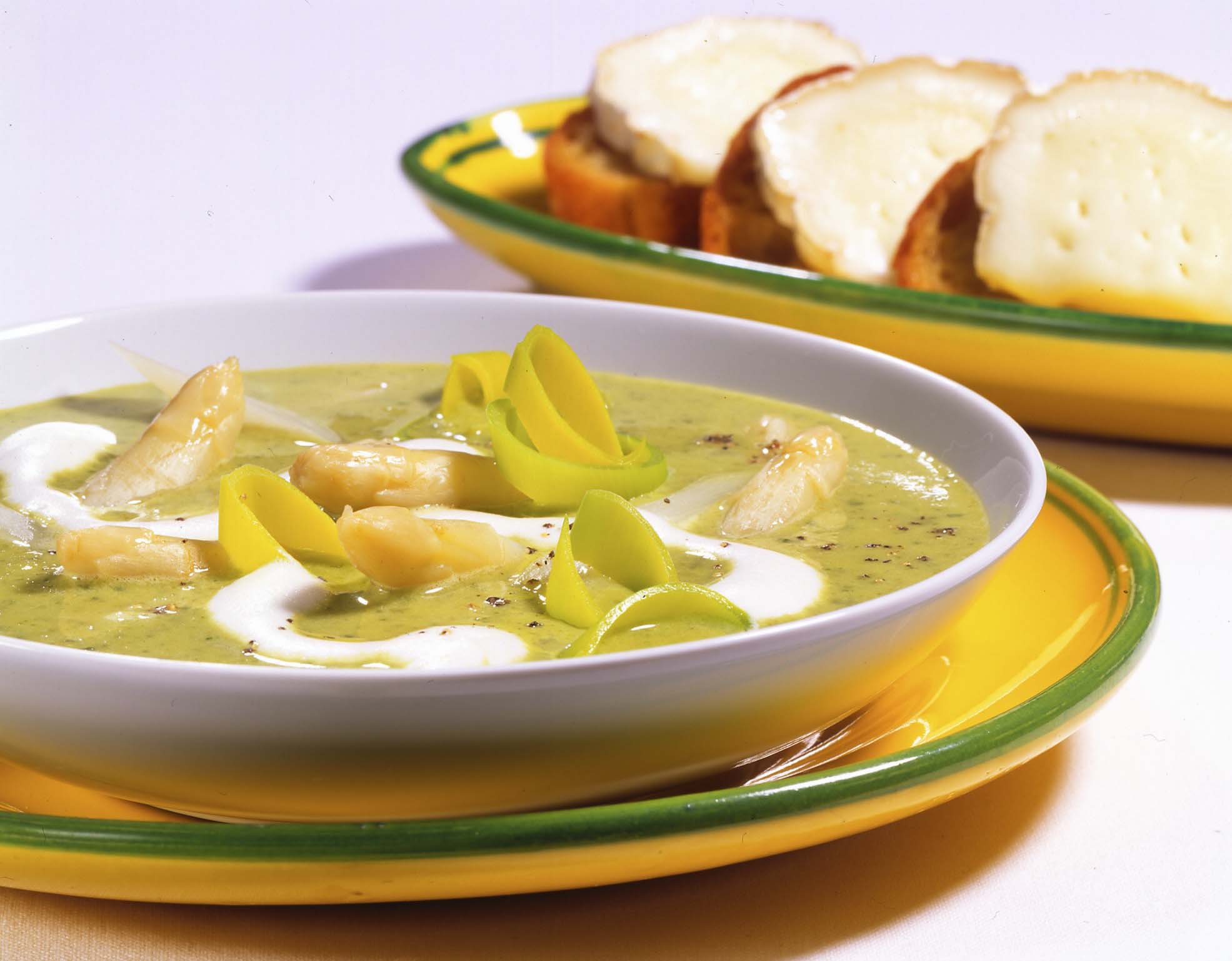 Spargelsuppe
