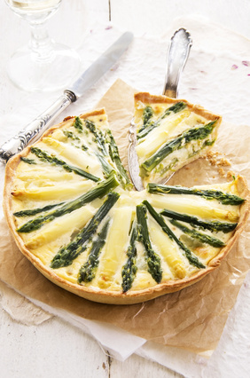 Spargelquiche